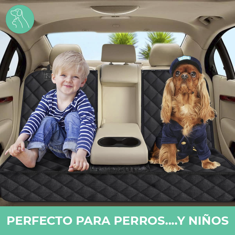 Funda Impermeable para Asiento de Coche – Protector de Asiento Trasero para Perros, Antideslizante y Resistente, Compatible con Coches, SUVs y Camionetas